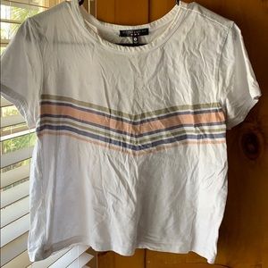 White crop top tshirt
